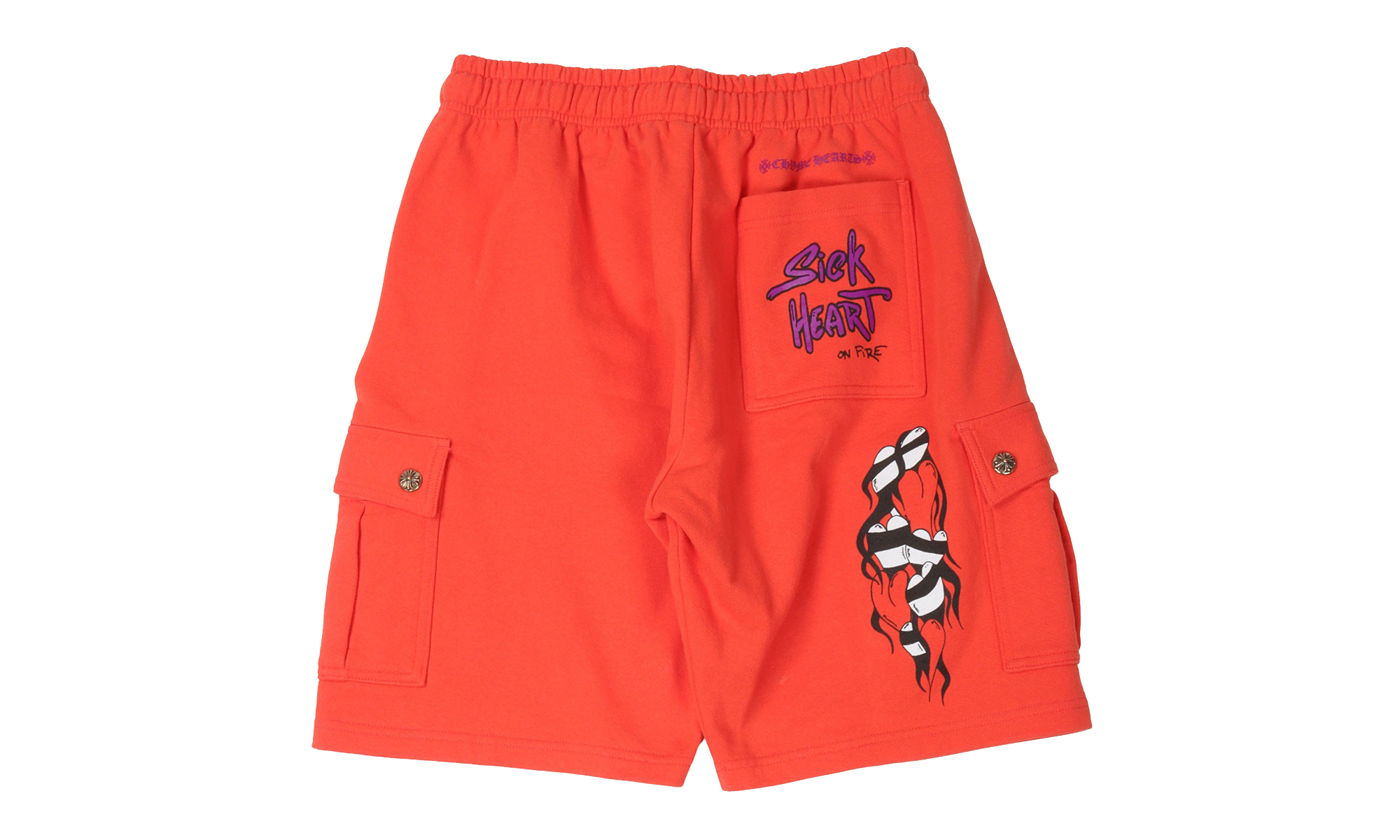 Matty Boy Cargo Sweat Shorts "Orange" CHRM1410