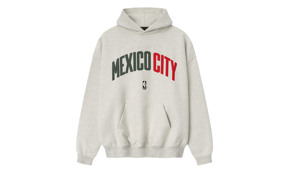 Essentials Mexico City 90s Hoodie "Oatmeal Heather / Light Heather" 192MX256706F
