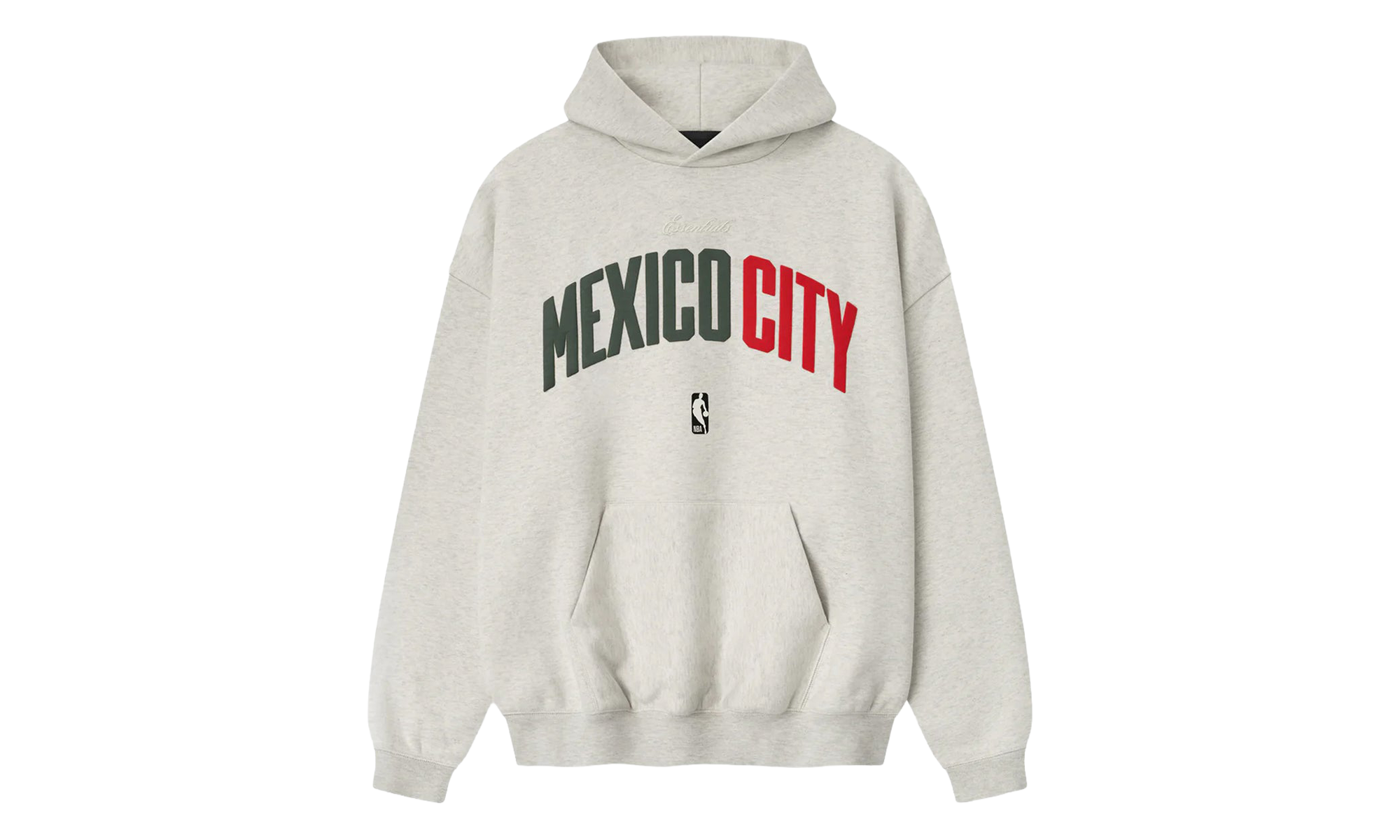 Essentials Mexico City 90s Hoodie "Oatmeal Heather / Light Heather" 192MX256706F
