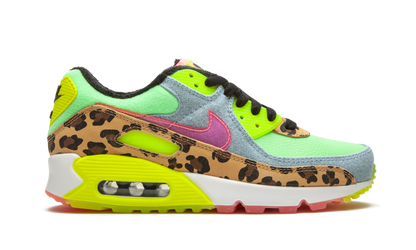 W Air Max 90 LX "Denim Leopard Print" CW3499 300