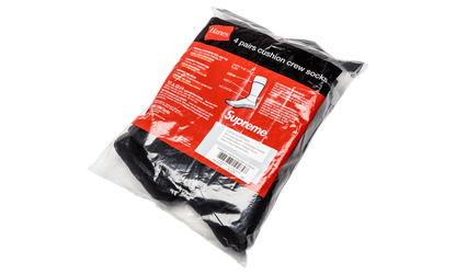 Hanes Socks (4) "Black" SU2010