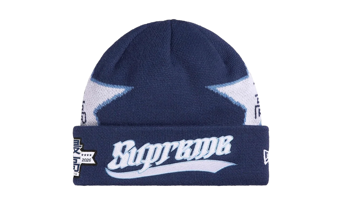New Era Stars Beanie "SS26 - Navy" SU27544