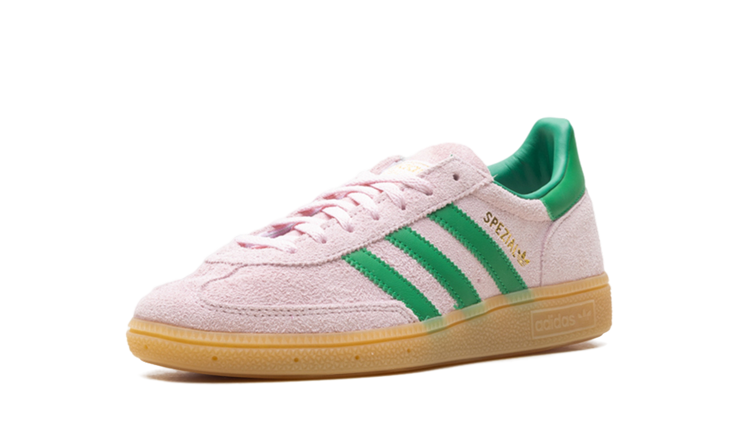 Handball Spezial WMNS "Clear Pink Green Gold" JR7347