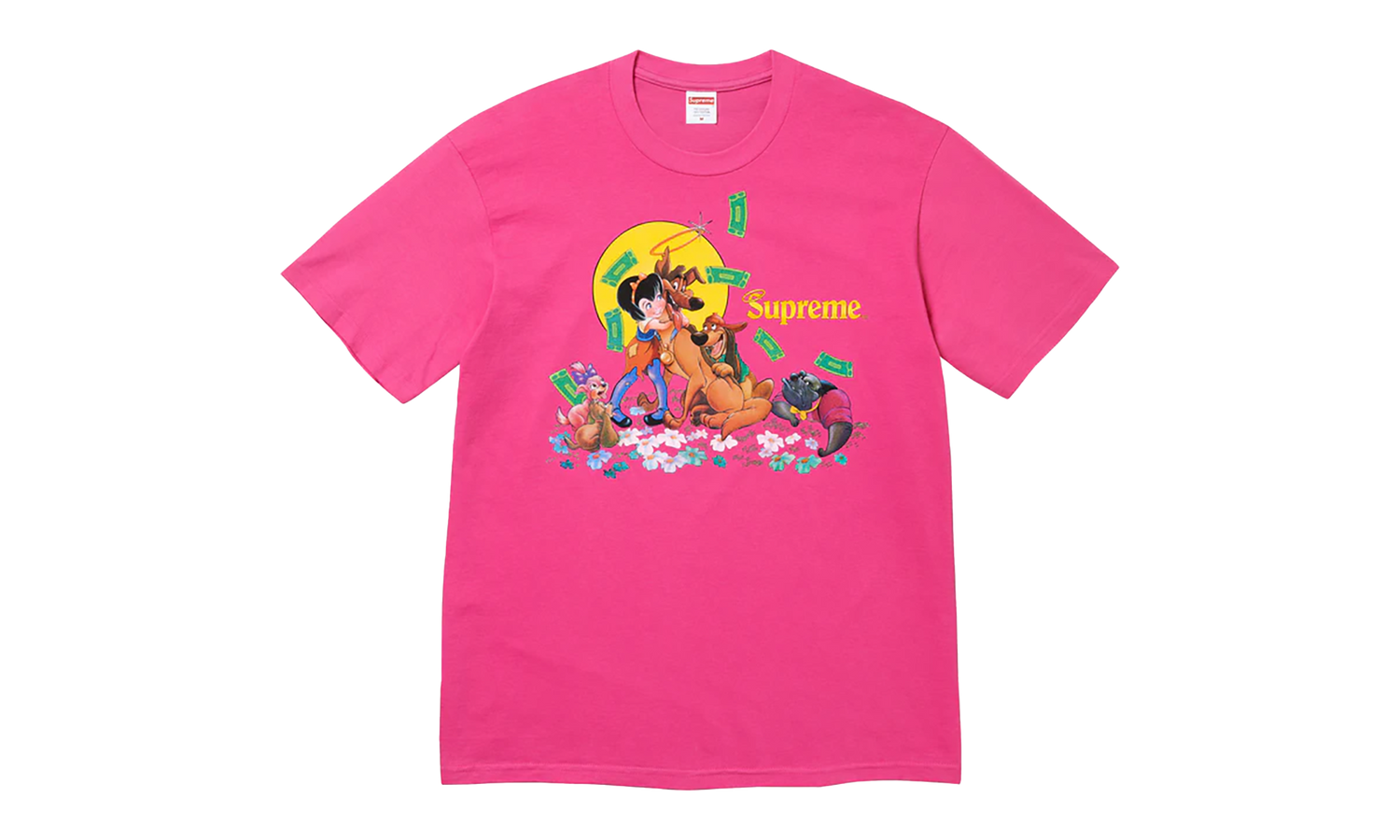 All Dogs Go To Heaven Tee "FW25 - Fuchsia" SU26140