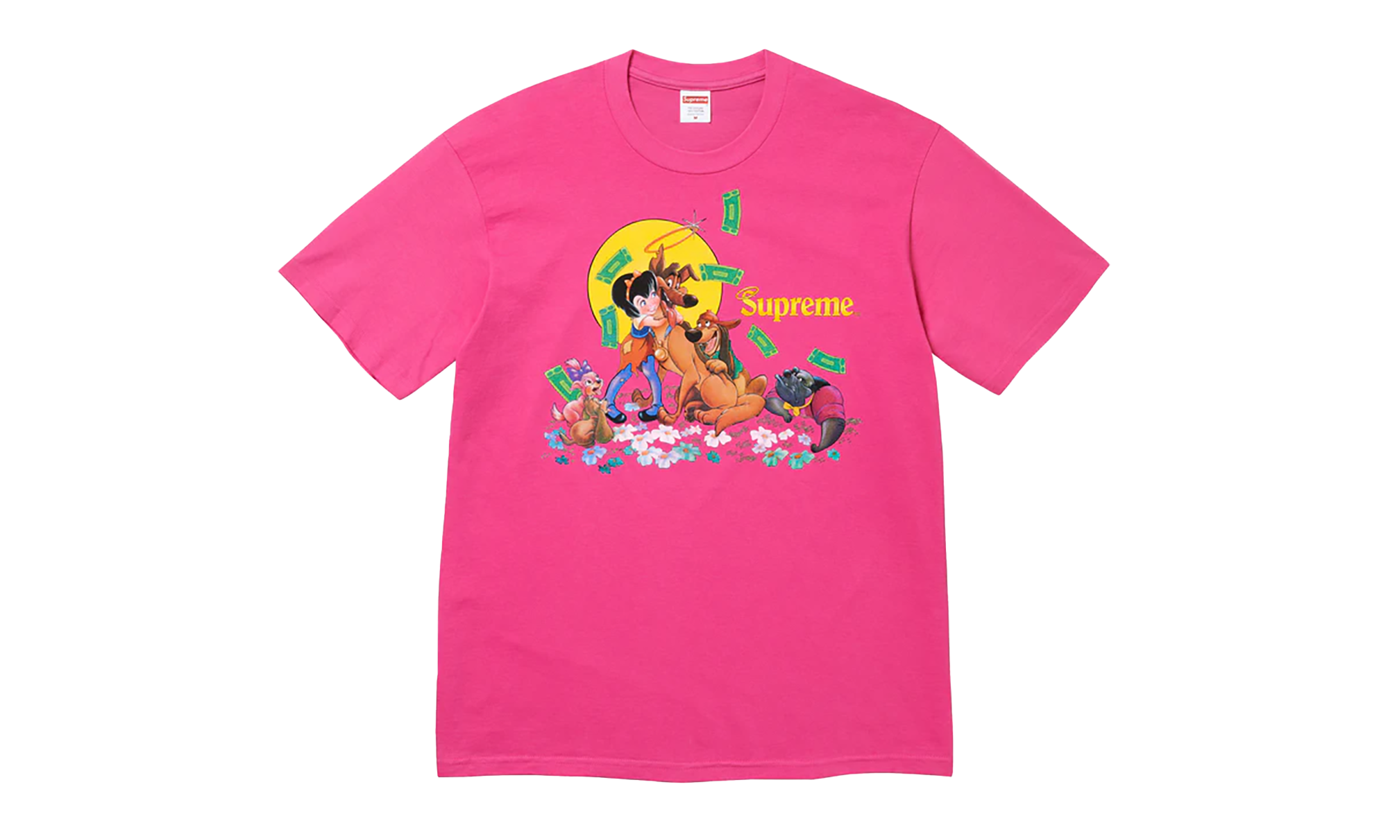 All Dogs Go To Heaven Tee "FW25 - Fuchsia" SU26140