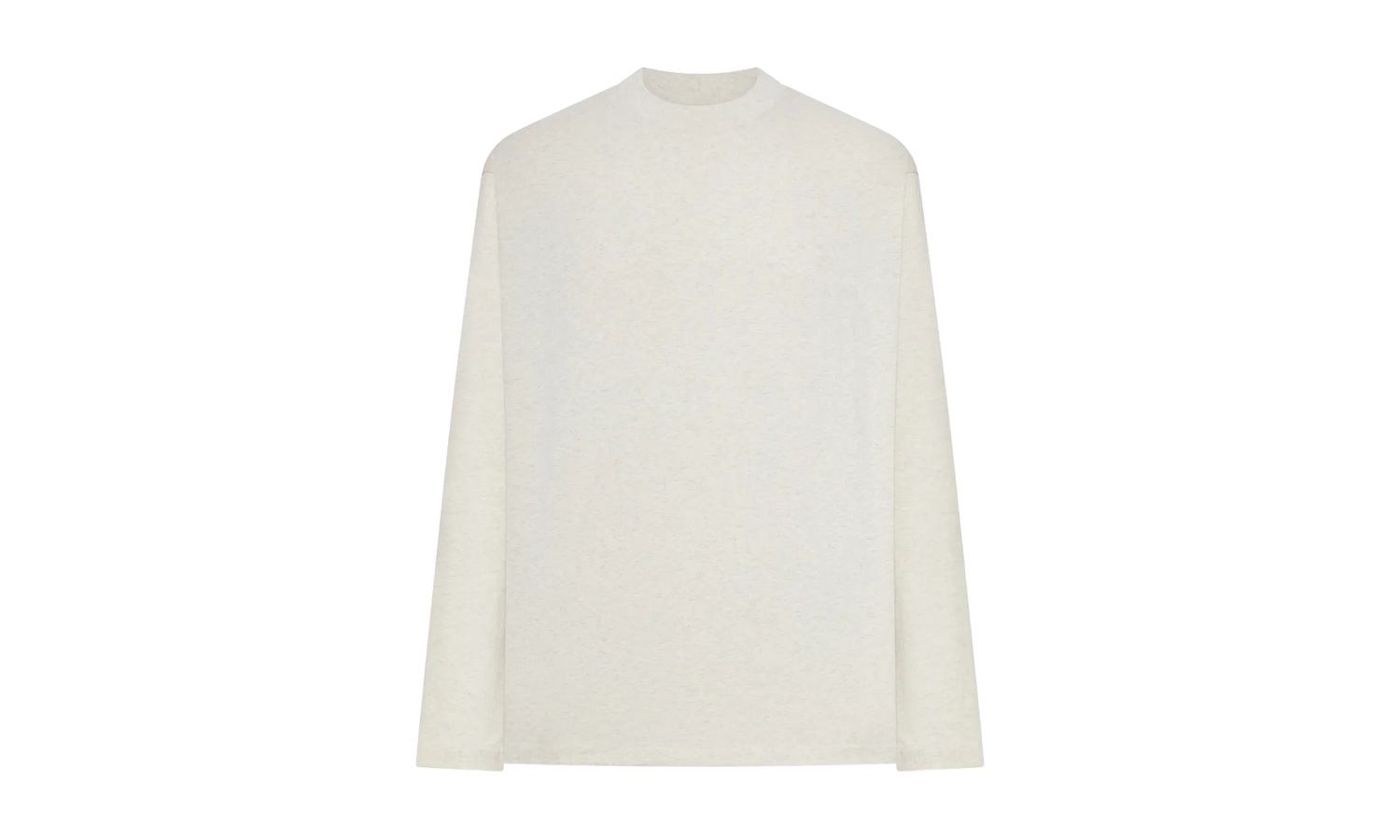 Embroidered Classic Long Sleeve Tee "Oatmeal Heather" 125HO254202F