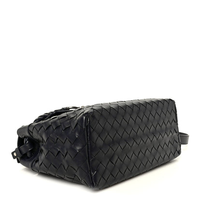 Calfskin Intrecciato Small Andiamo Messenger Bag Nocturnal