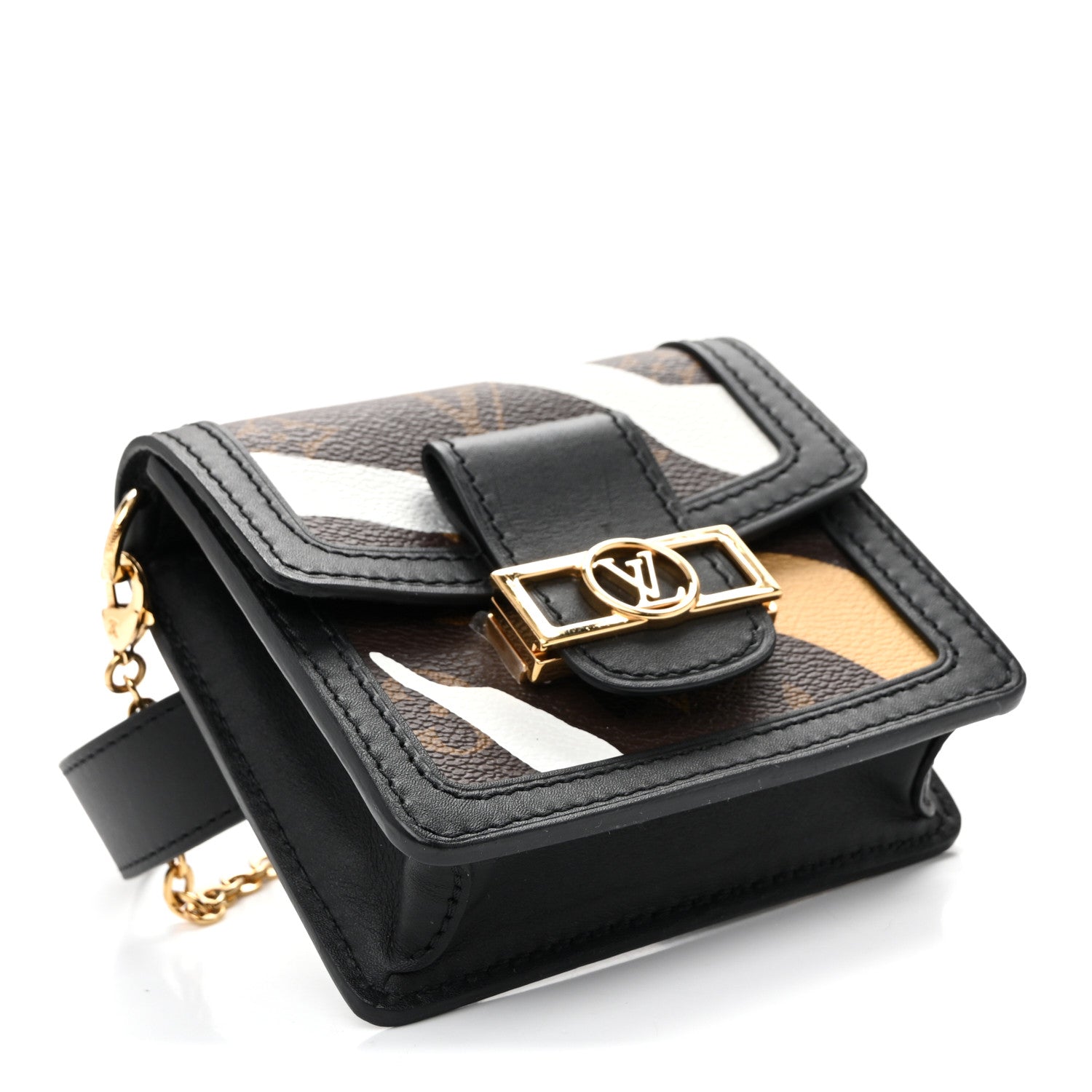 X LOL Monogram Bumbag Dauphine BB Gold Silver