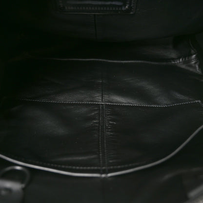 Calfskin Monogram Speedy P9 Bandouliere 40 Ultra Black