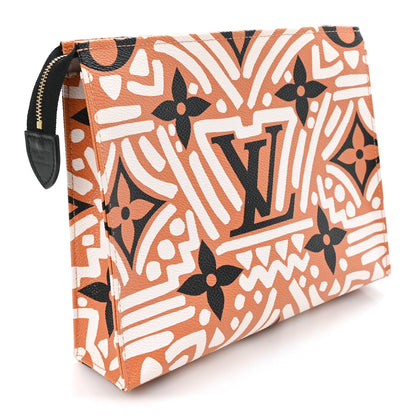 Monogram Giant Crafty Pochette Toiletry 26 Creme Caramel
