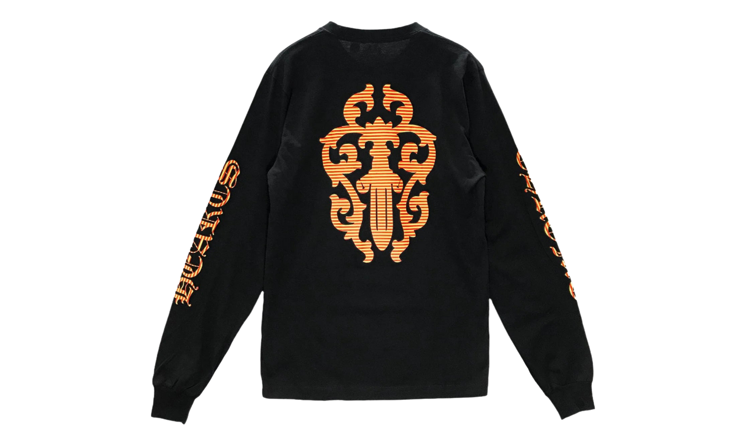 Yellow Dagger Script Logo Long Sleeve "Black" CHRM0829