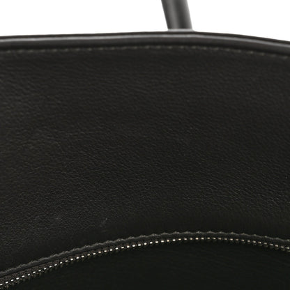 Grained Calfskin Terrasse Bag  Dark Brown