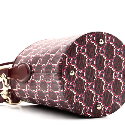 GG Shadow Monogram Mini Bucket Bag Rosso Ancora Red Rosso Ancora Red