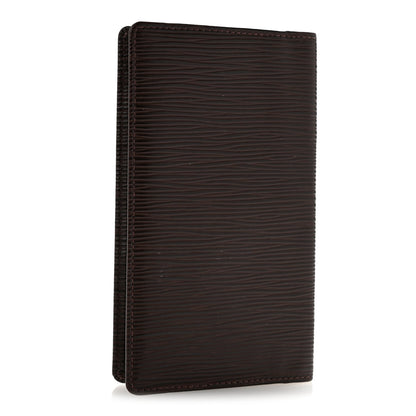 Epi Checkbook Organizer Wallet Moka