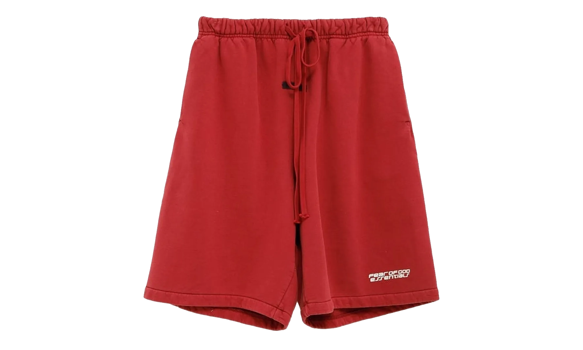 Suede Fleece Relaxed Short "Crimson" 160HO254711F