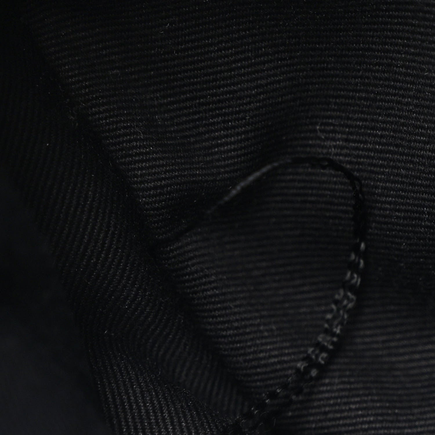 Canvas Monogram Belt Bag Black