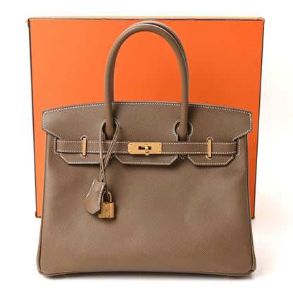 Epsom Birkin 30 Etoupe
