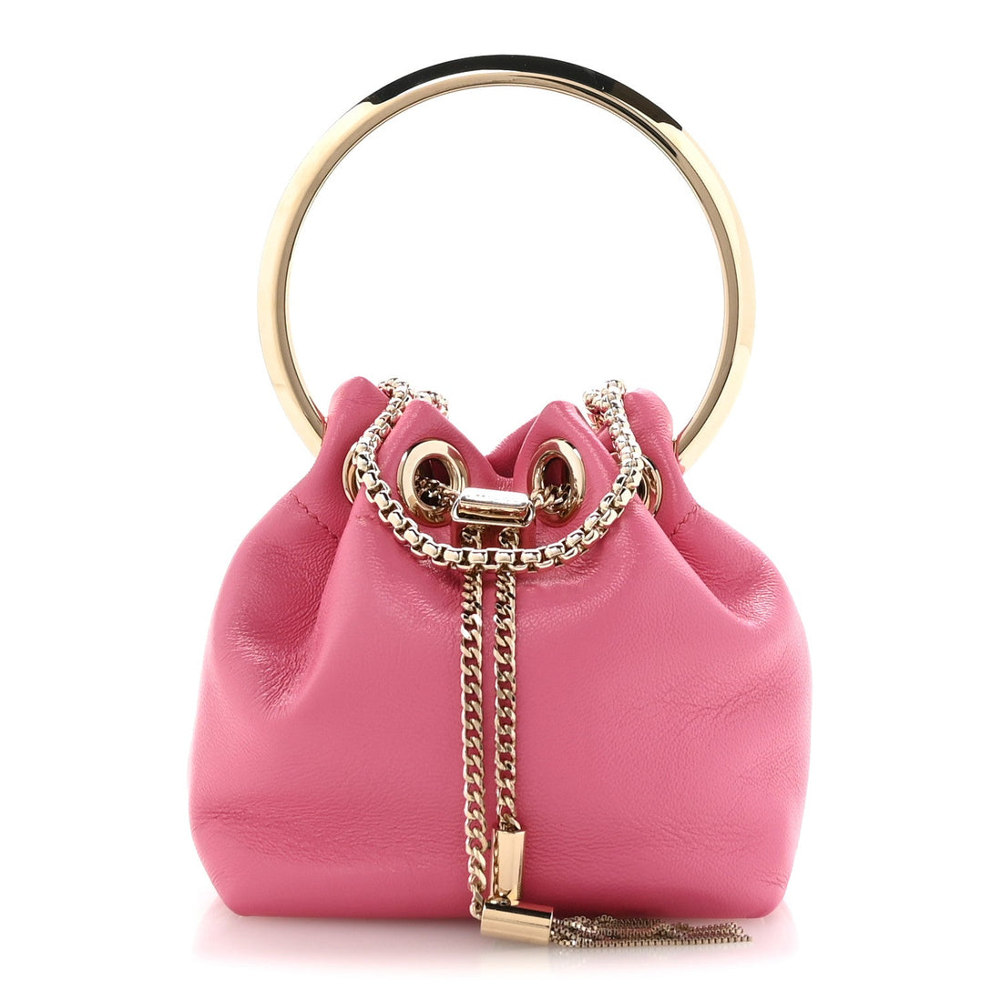 Lambskin Micro Bon Bon Bag Candy Pink