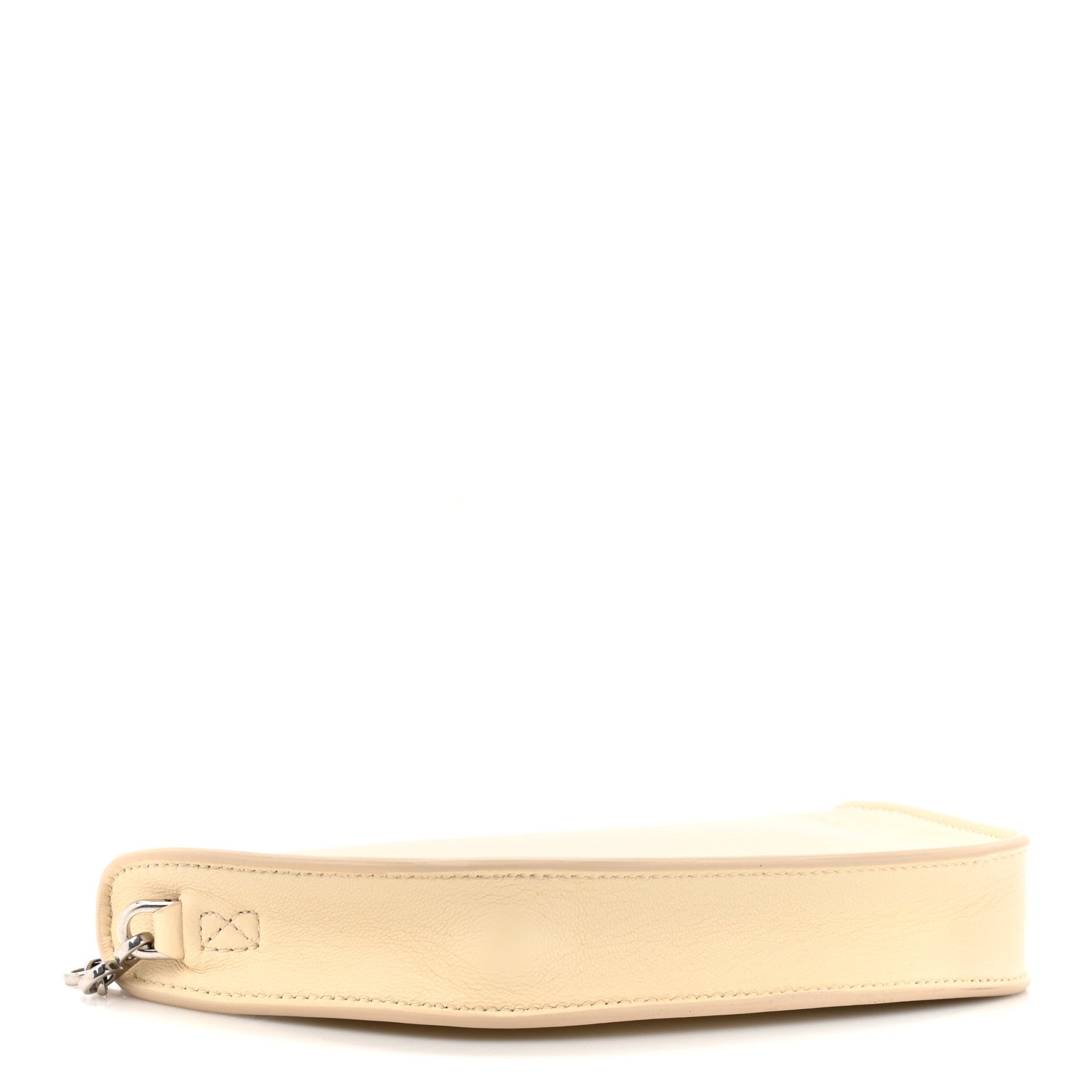 Calfskin Micro Shield Sling Bag Pearl