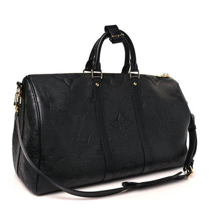 Empreinte Monogram Giant Keepall Bandouliere 45 Black