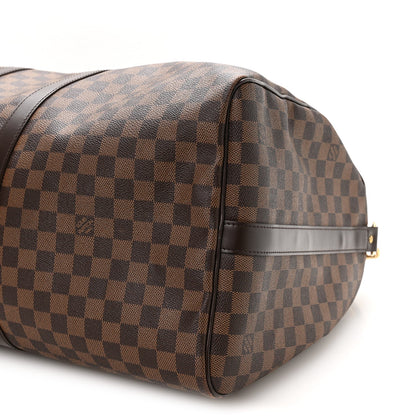 Damier Ebene Keepall Bandouliere 55