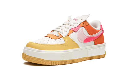 AIR FORCE 1 FONTANKA MNS WMNS "Summit White/Solar Flare/Medium Soft Pink/Hyper Pink" DX2675 100