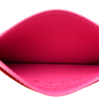 LV X TM Monogram Multicolor Card Holder Kawaii Pink