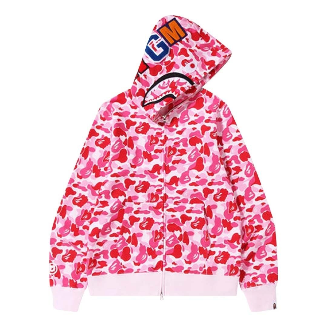 BAPE ABC Camo Shark Full Zip Hoodie &
