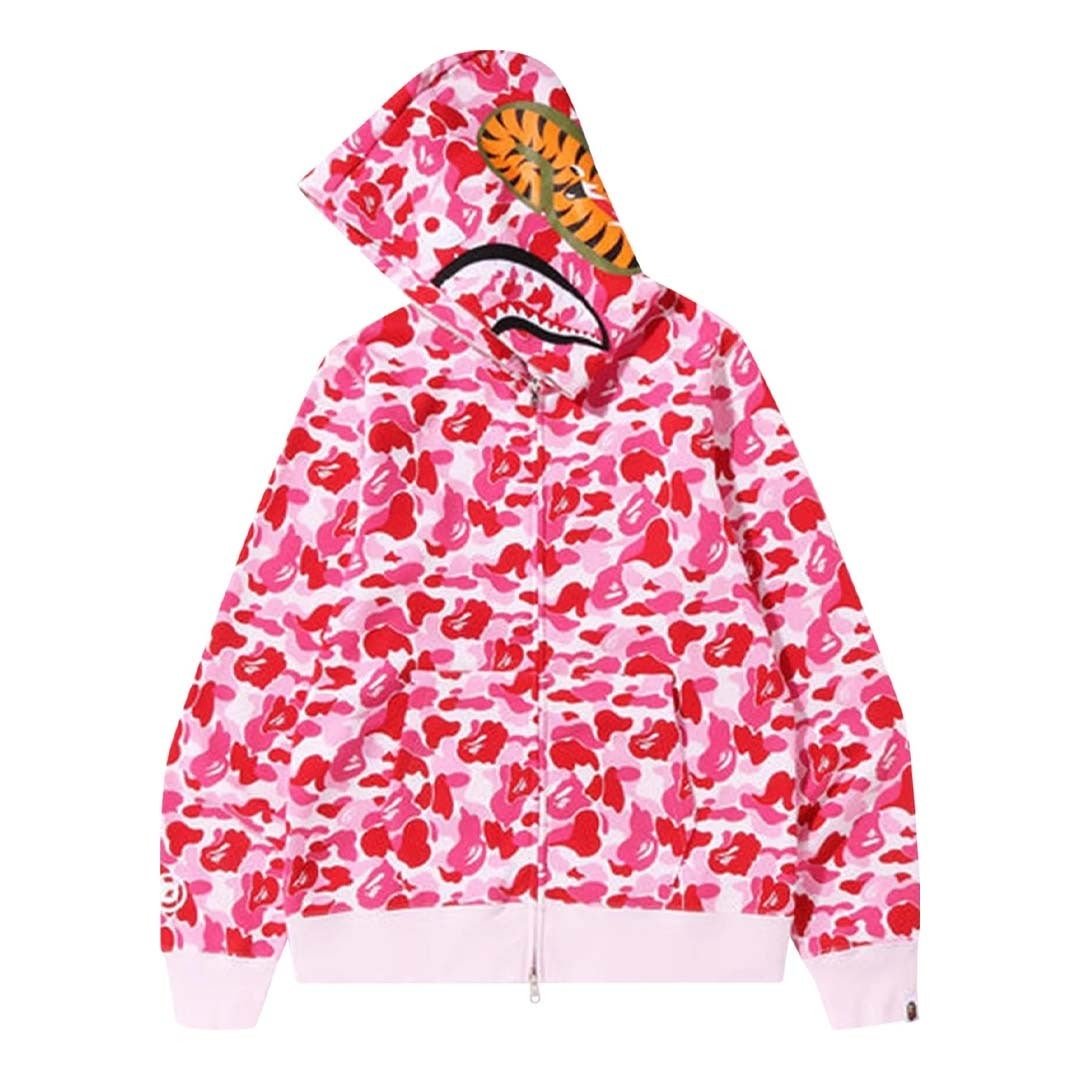BAPE ABC Camo Shark Full Zip Hoodie &