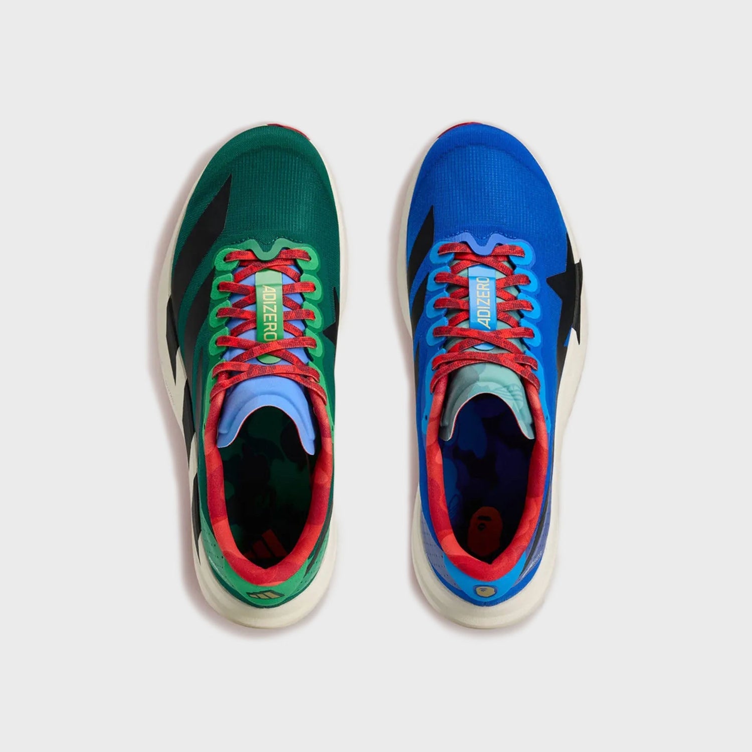 adidas x BAPE Adizero EVO SL - Blue / Green / Multicolor