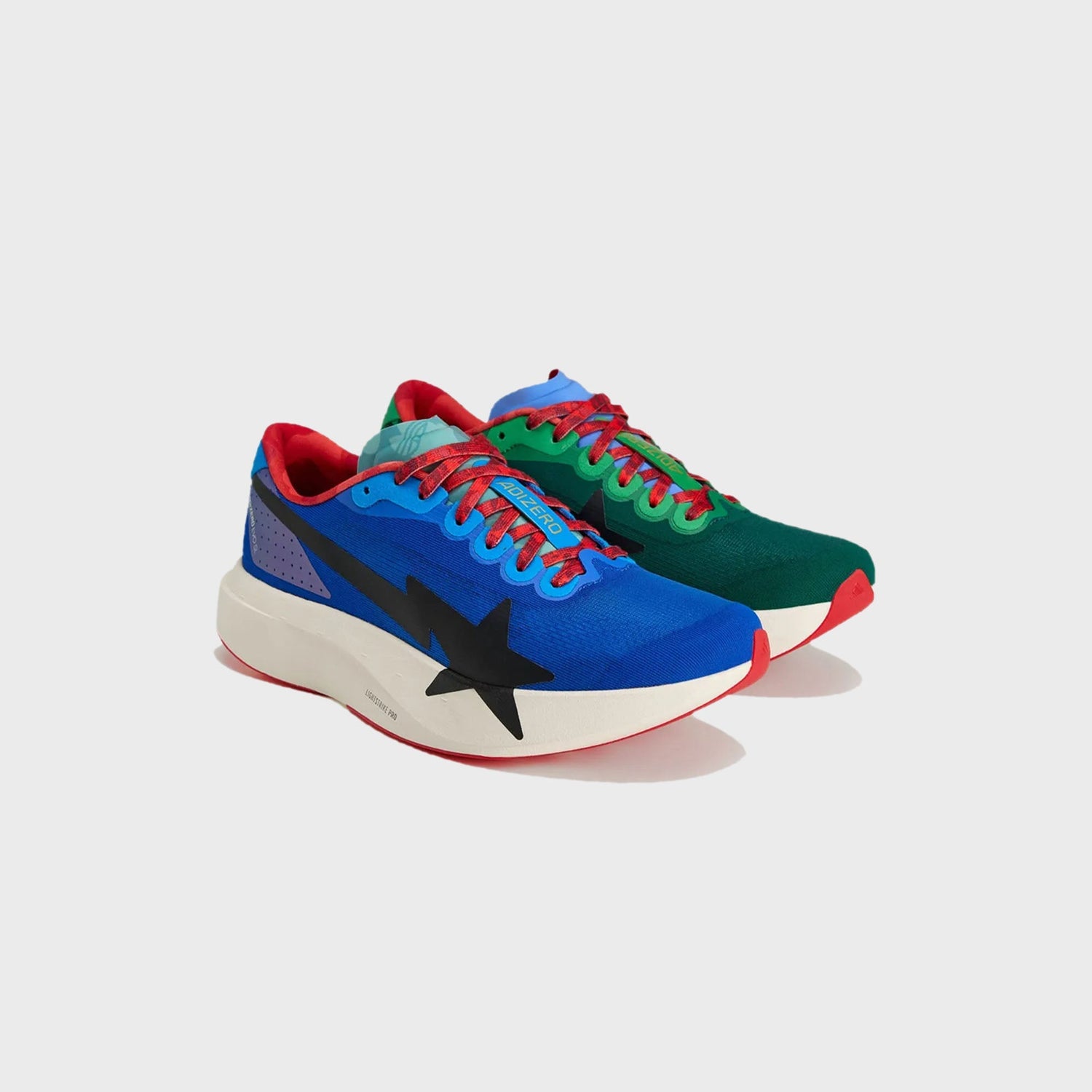 adidas x BAPE Adizero EVO SL - Blue / Green / Multicolor