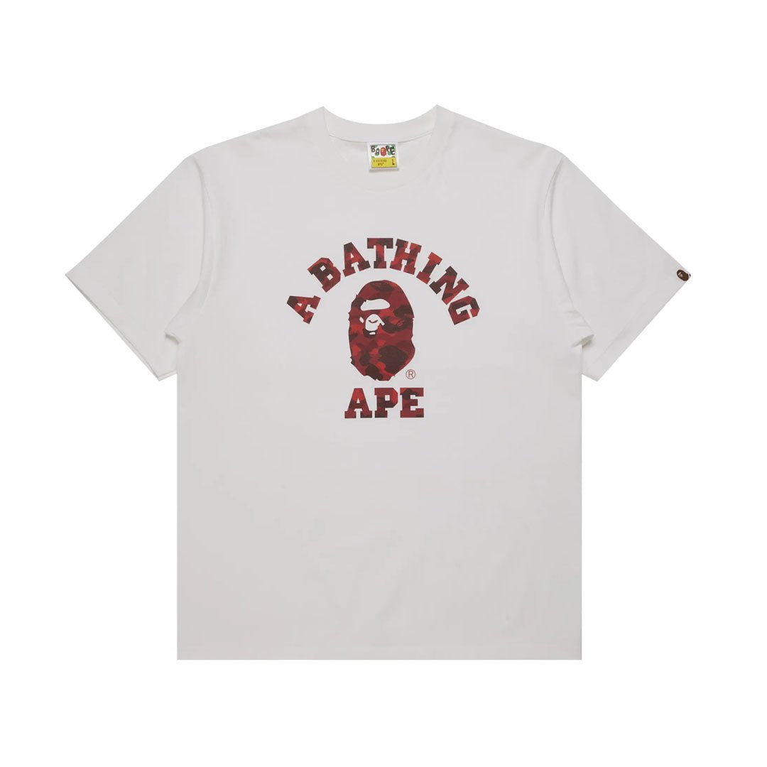 BAPE Color Camo College Tee &