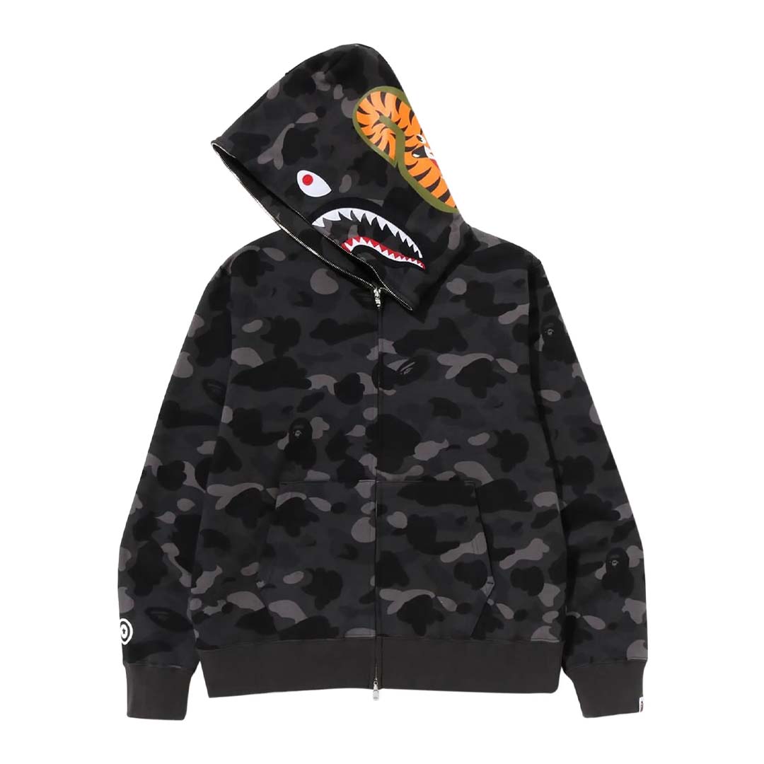 BAPE Color Camo Shark Full Zip Hoodie &
