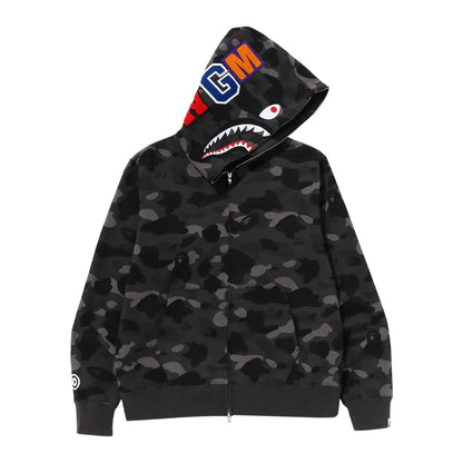 BAPE Color Camo Shark Full Zip Hoodie &