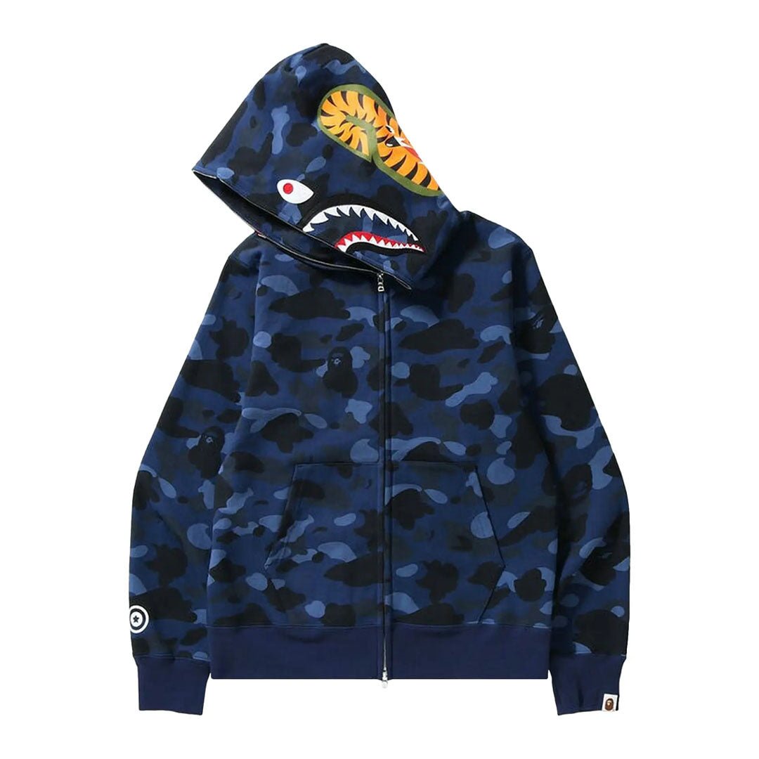 BAPE Color Camo Shark Full Zip Hoodie &