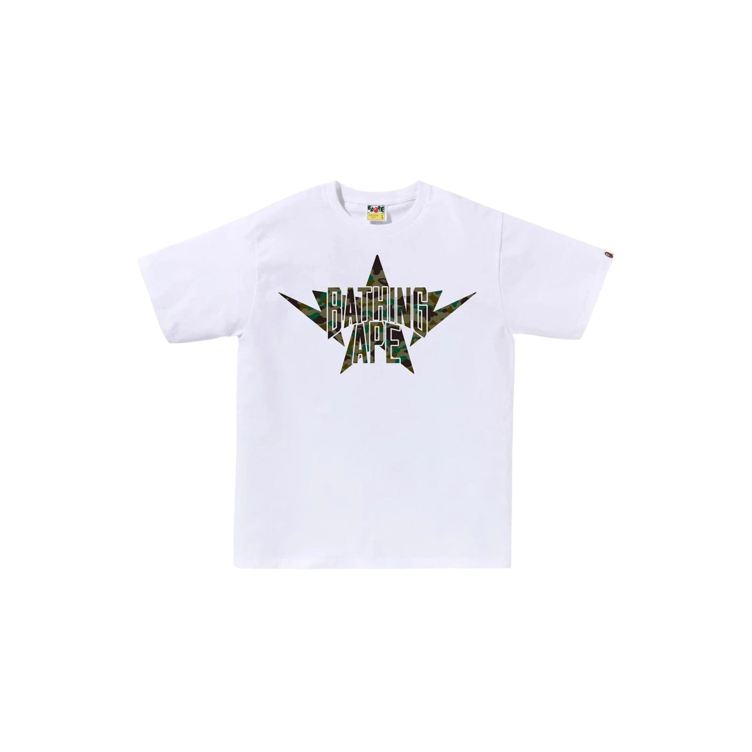 Bape 1st Camo Twin STA NYC Tee White