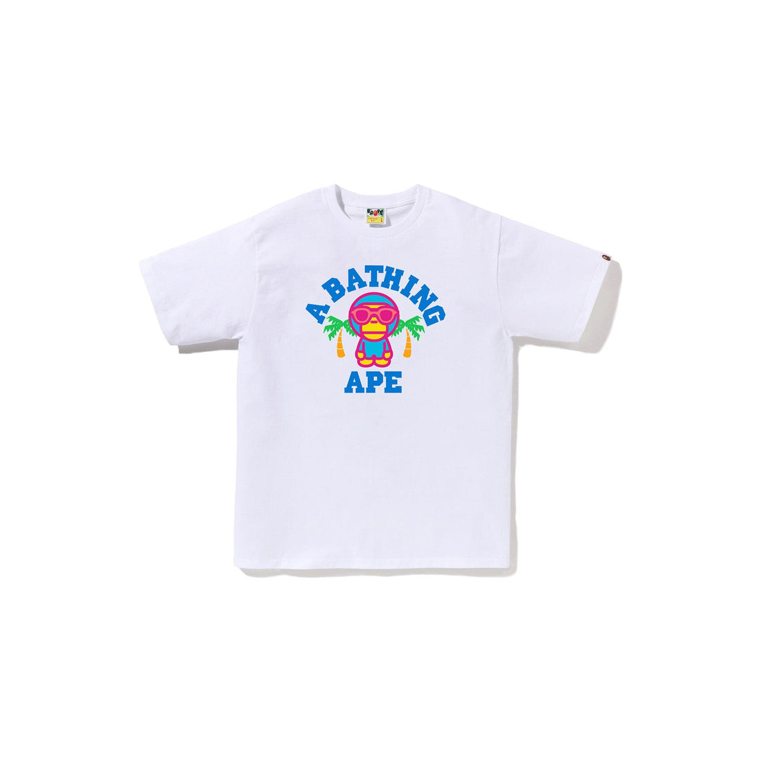 Bape Colors Milo College Summer Tee White