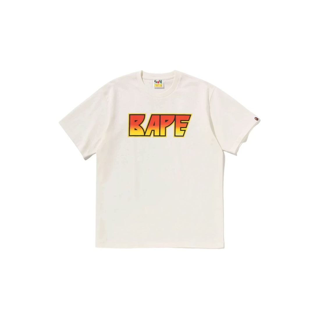 Bape Logo Tee Ivory
