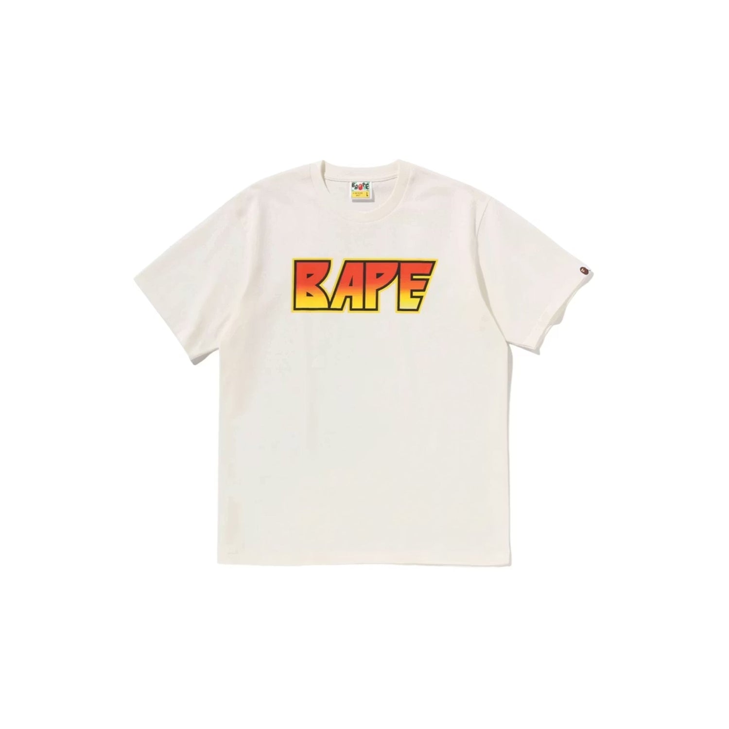 Bape Logo Tee Ivory
