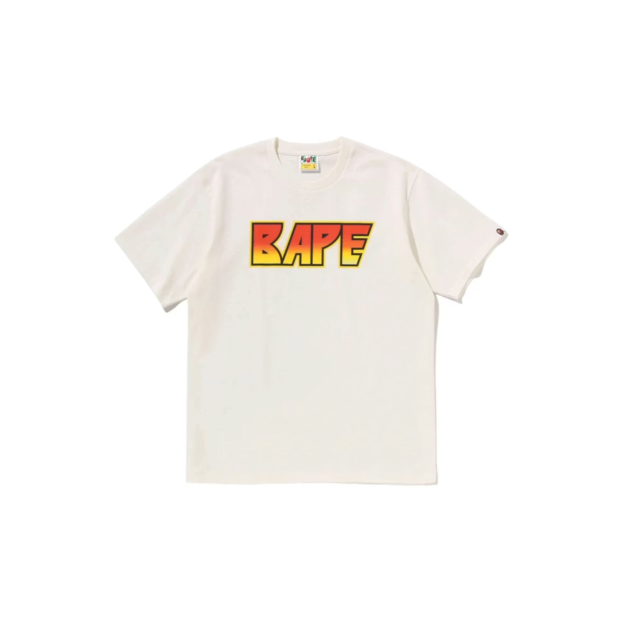 Bape Logo Tee Ivory