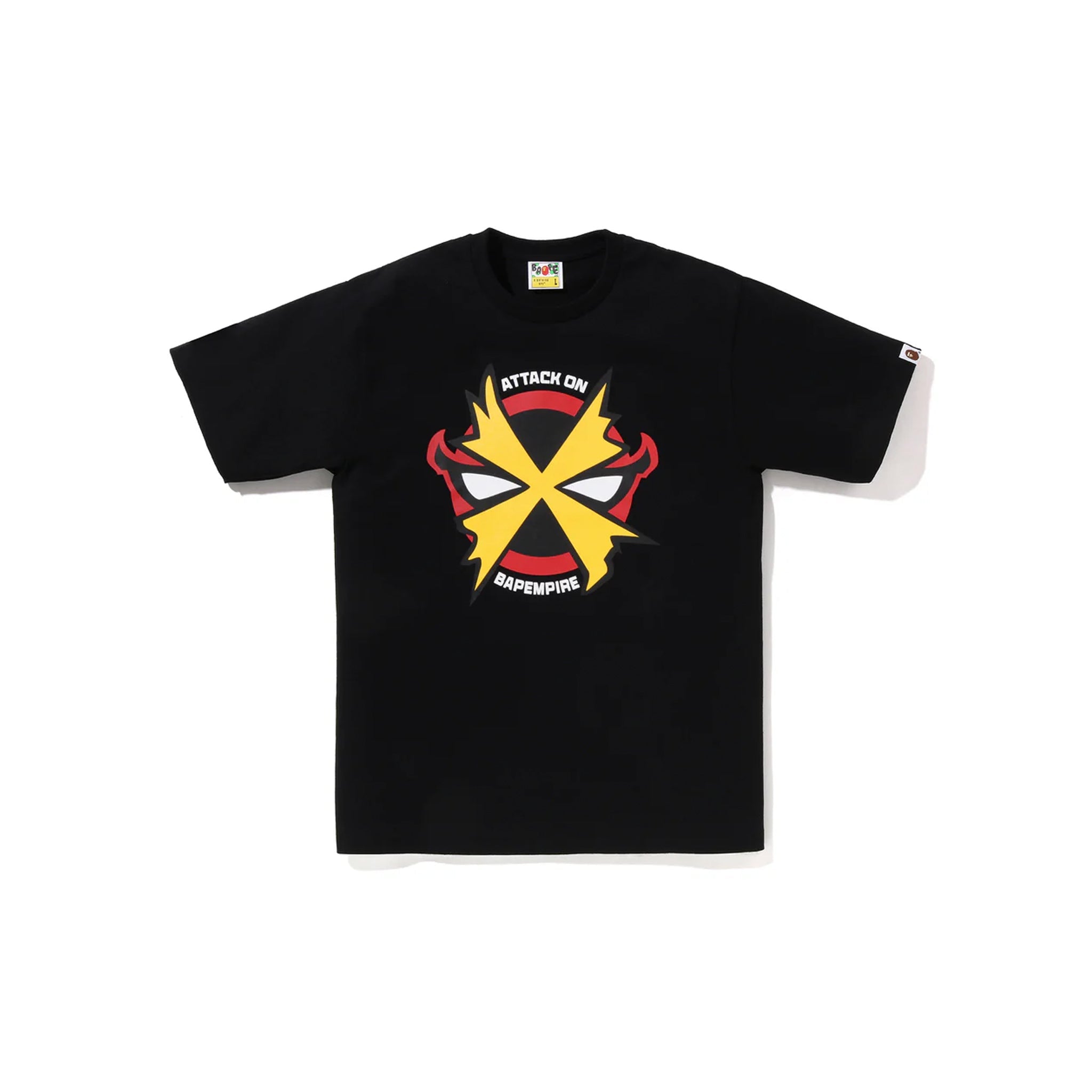 Bapeman X Tee Black