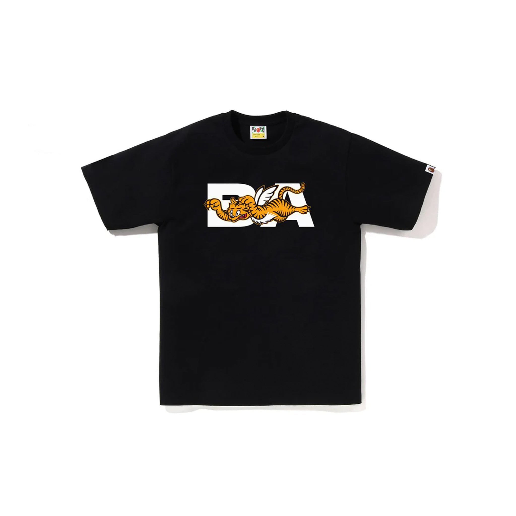 Bape BA Flying Tiger Tee Black