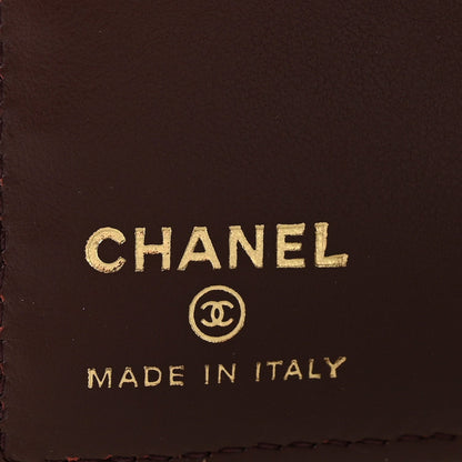 Caviar Quilted Passport Holder Black