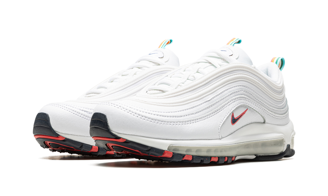 AIR MAX 97 MNS WMNS "White / Multicolor" DH1592 100