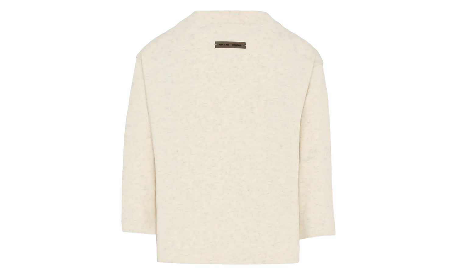Essentials Embroidered Classic Long Sleeve Tee GS "Oatmeal Heather" 785HO251361K