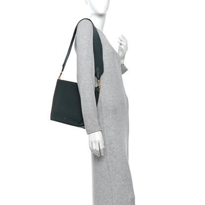 Soft Grained Calfskin Small Sangle Bucket Bag Amazone