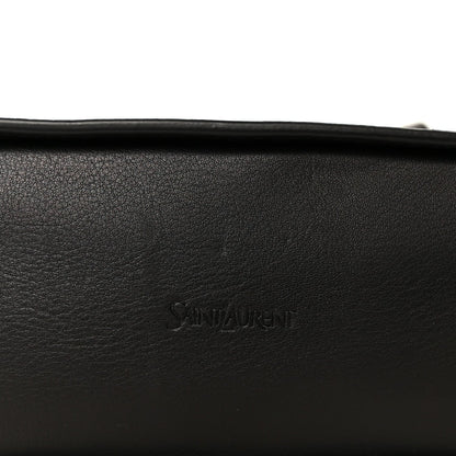 Smooth Calfskin Y Small Bucket Bag Black