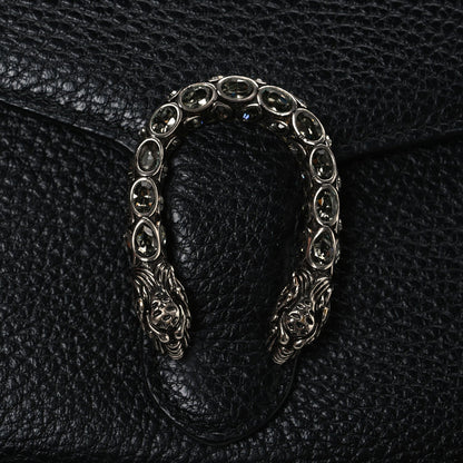 Calfskin Mini Dionysus Chain Wallet Black