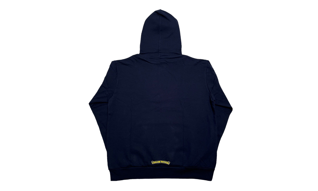 Vertical Logo Hoodie "Navy Blue / Yellow" CHRM1216