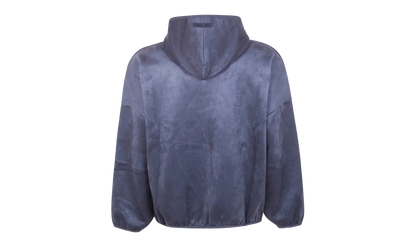Suede Fleece Modern Hoodie "Iron Grey" 192HO256942F
